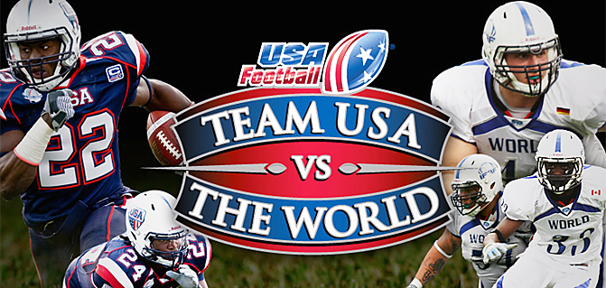 USA vs. The World: Live Übertragung im Internet - Österreichs Football