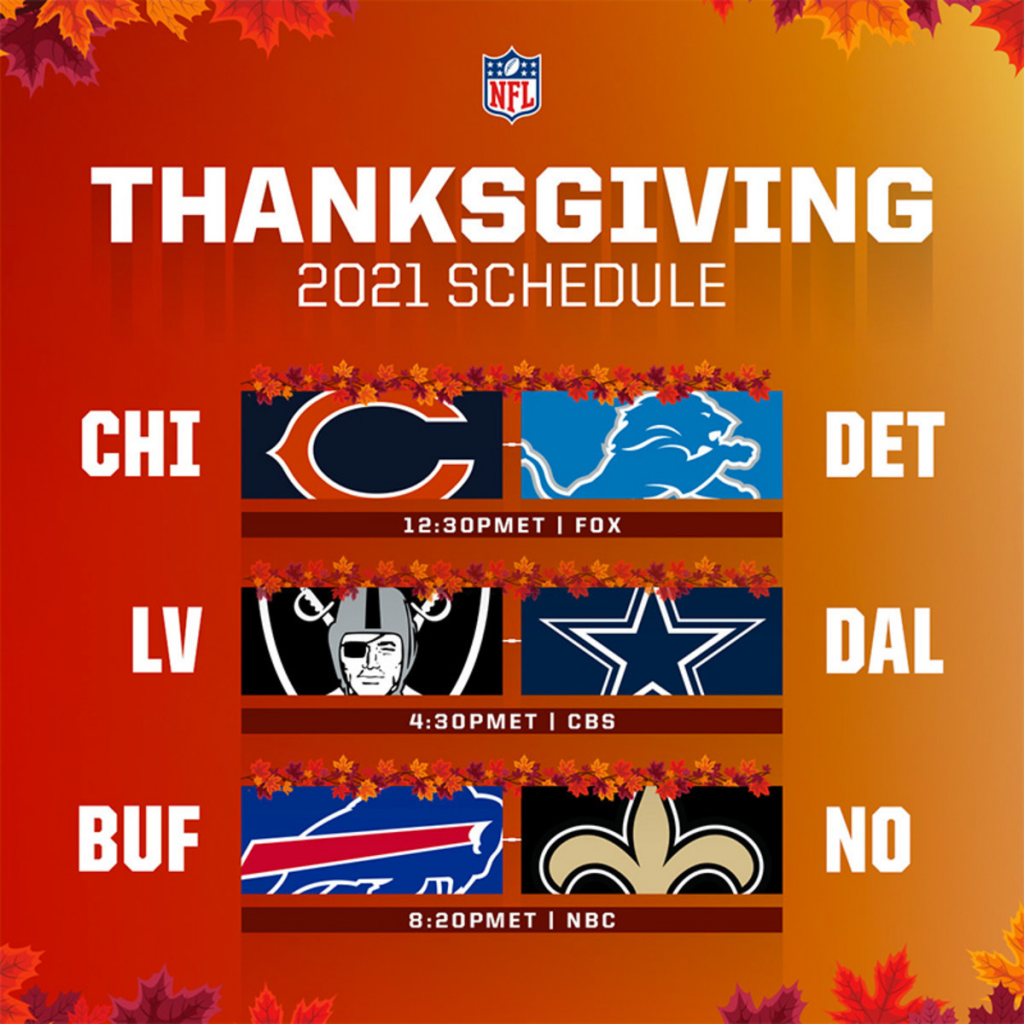 NFL Thanksgiving 2021