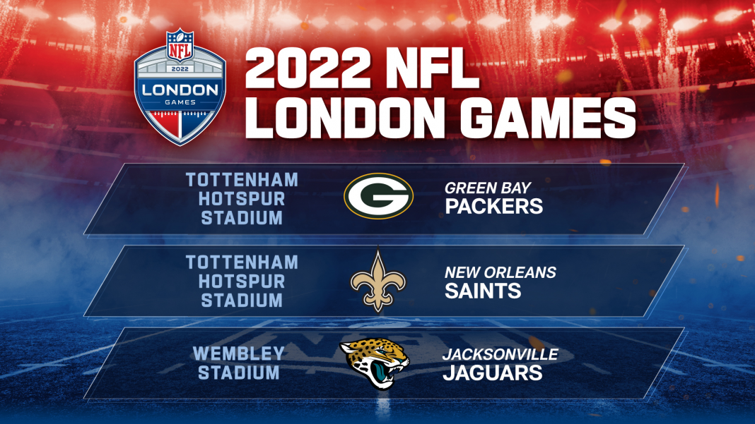 NFL 2022 International Games Revealed! 