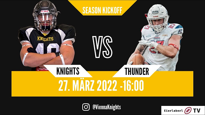 Vienna Knights vs. Amstetten Thunder Live