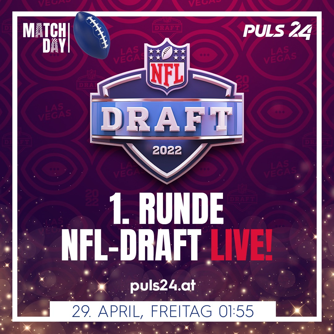 NFL Draft live auf PULS 24