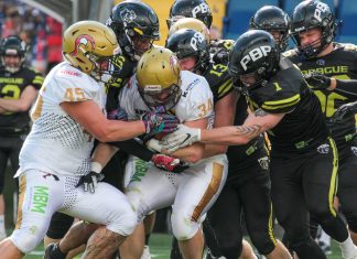 Prague Black Panthers vs. Telfs Patriots Spiel um Platz 3 2022