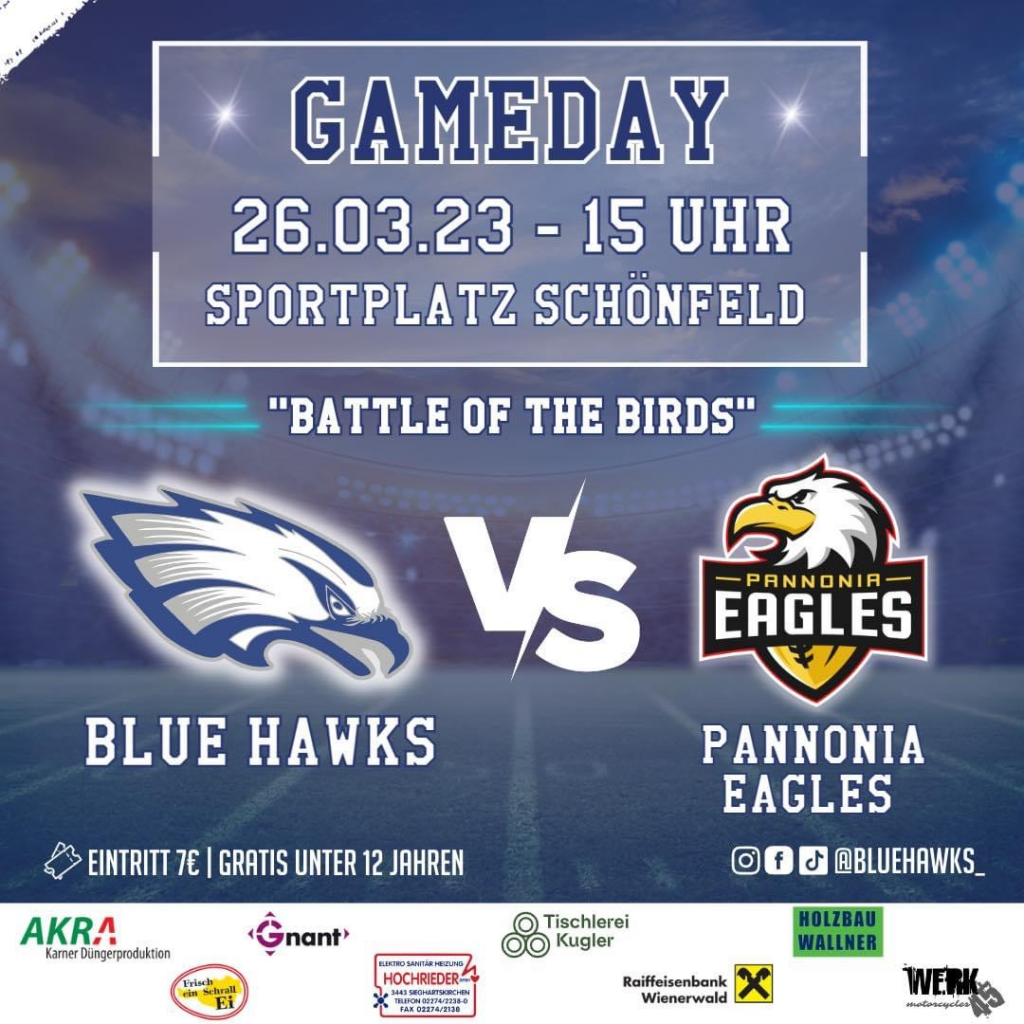Blue Hawks Game Day