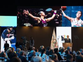 141st IOC Session Presentation by the organizing committee on the Games of the Olympiad ,Los Angeles 2028