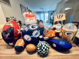 Super Bowl Snack Helm
