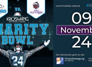 Charity Bowl Huskies Wels