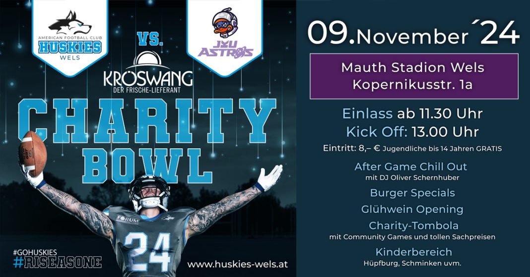 Charity Bowl Huskies Wels